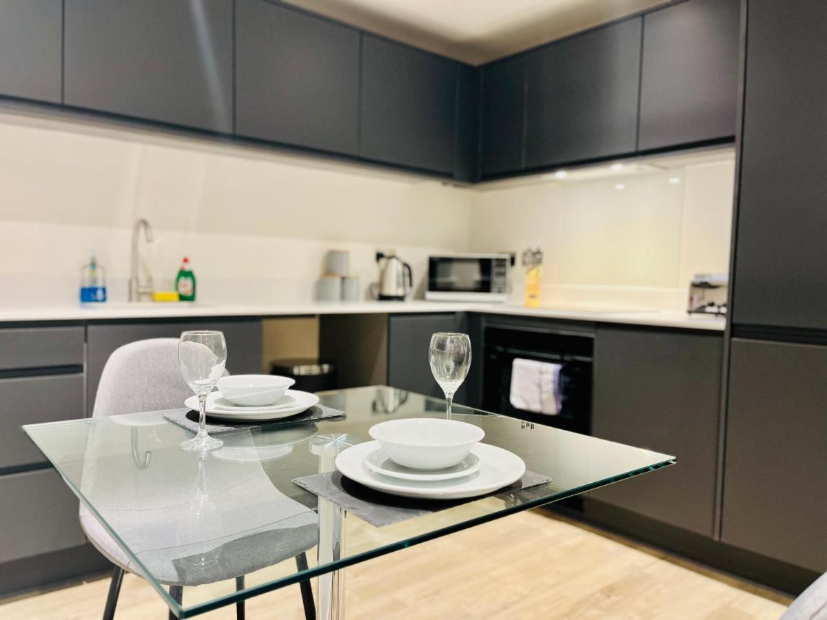 Brand New Modern 1 Bed Apartment Near Old Trafford Stadium Манчестер Экстерьер фото