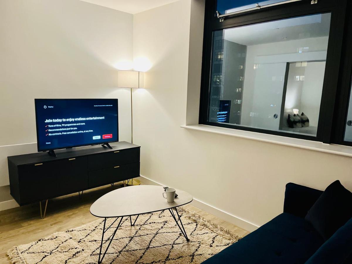 Brand New Modern 1 Bed Apartment Near Old Trafford Stadium Манчестер Экстерьер фото