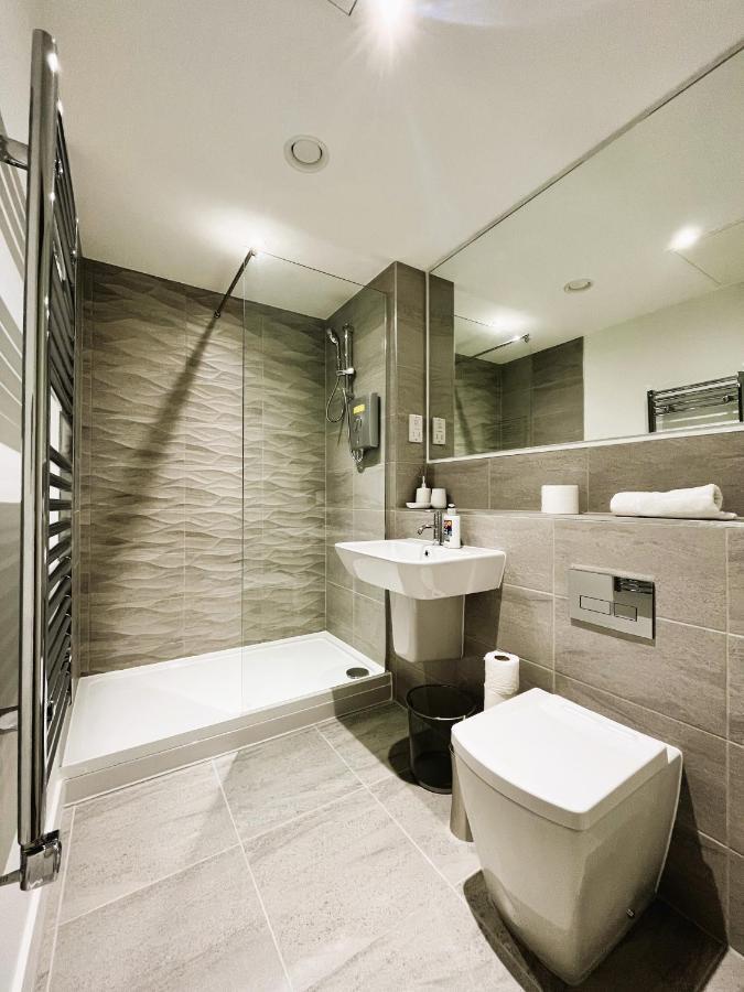Brand New Modern 1 Bed Apartment Near Old Trafford Stadium Манчестер Экстерьер фото